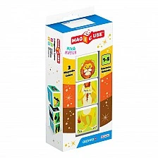 Magicube Magnetic Building Set, Savannah Animals 109, 3 μέρη