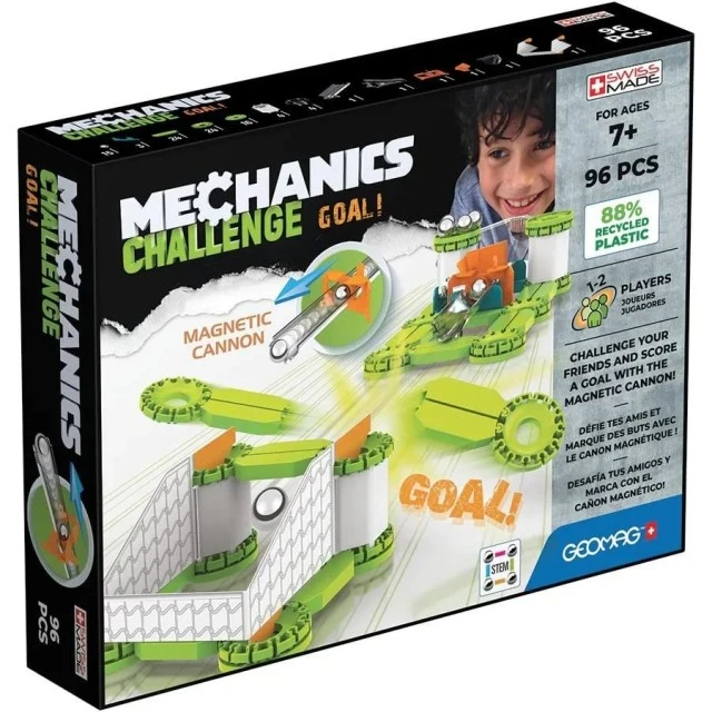 Mechanics 778 Challenge Magnetic Construction Set, 96 Τεμάχια