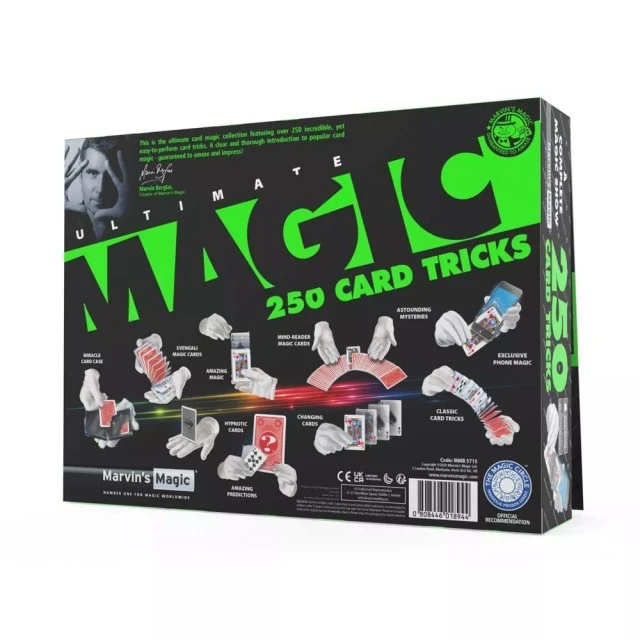 Σετ μαγικών κόλπων, Marvin’s Magic, Καταπληκτικά κόλπα 250 καρτών