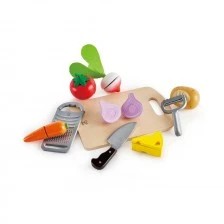 Ξύλινο σετ μαγειρικής - Λαχανικά