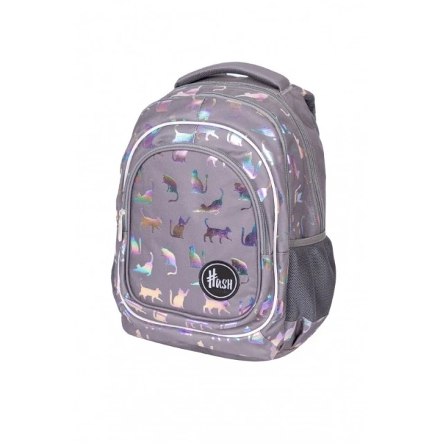 Σακίδιο πλάτης Hash AB330 Ultraviolet Cats με ολογραφικό εφέ