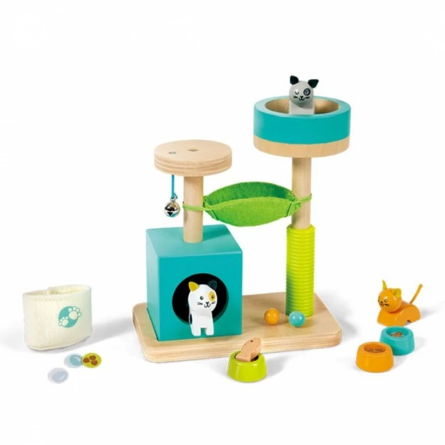 Παιδικό σετ παιχνιδιού, Hape, Kitty Haven