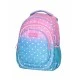 Backpack Head AB420 Pastel Love ασημί εφέ