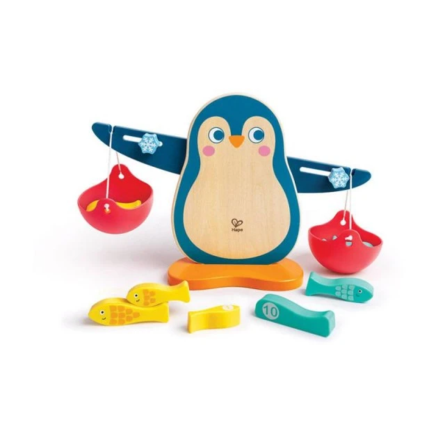 Εκπαιδευτικό σετ Ζυγαριά Ζυγαριά, Penguin, 13 μέρη