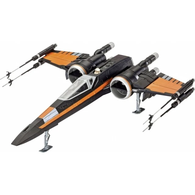 Star Wars X-Wing Fighter Spaceship Episode VII Buildable Model