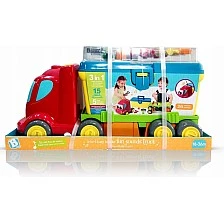 Διαδραστικό παιχνίδι, Infantino, B Kids, φορτηγό κατασκευών 3 σε 1