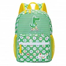 Παιδικό σακίδιο πλάτης Kstationery, Λεμόνι Κορδέλα, Κροκόδειλος, 32,5x22x11cm