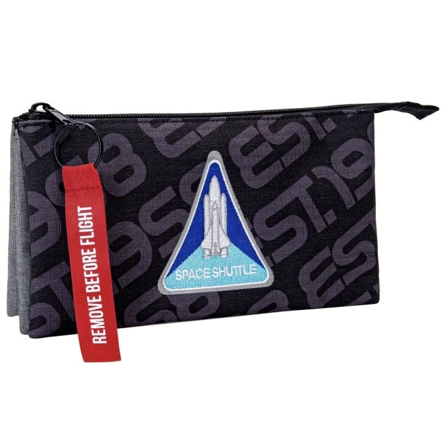 Σχολική κασετίνα Kstationery NASA Διαστημικό Λεωφορείο 23x12x2 cm