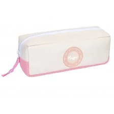 Σχολική κασετίνα Kstationery Mayfair Just Start 22x8.5x5.5 cm ροζ