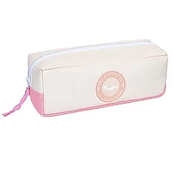 Σχολική κασετίνα Kstationery Mayfair Just Start 22x8.5x5.5 cm ροζ