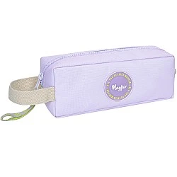 Σχολική κασετίνα Kstationery Mayfair What Matters 22x8.5x5.5 cm μωβ