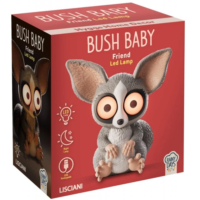 Νυχτερινή λάμπα LED, Lisciani, Rainy Days, Baby Galago Friend