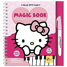 Σετ δημιουργικής δημιουργίας, Lisciani, Hello Kitty, βιβλίο σχεδίασης με νερό