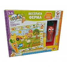Εκπαιδευτικό διαδραστικό παιχνίδι, Lisciani, Carotina, The Merry Farm