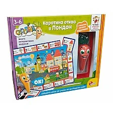Εκπαιδευτικό διαδραστικό παιχνίδι, Lisciani, Carotina, Η Carotina πηγαίνει στο Λονδίνο