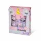 Σετ καλλυντικών Little Unicorn Face Box, 6 τεμαχίων