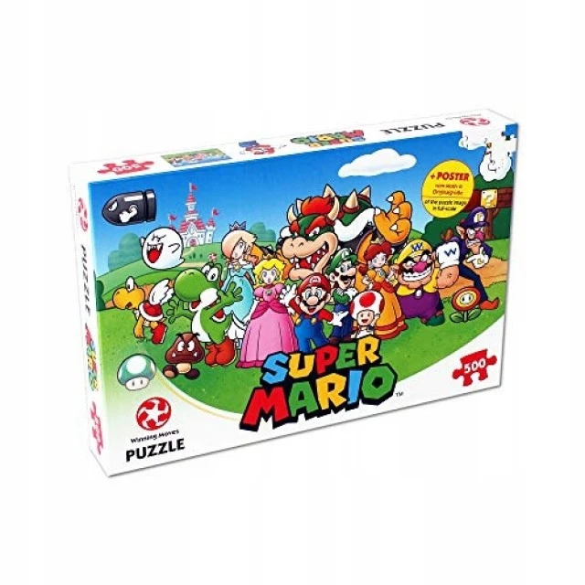 Παζλ Super Mario και φίλοι, 500 κομμάτια