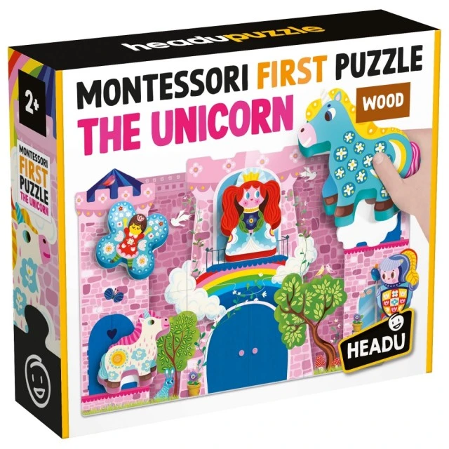 Εκπαιδευτικό παζλ, Headu, My First Puzzle Unicorn, 11 τεμάχια