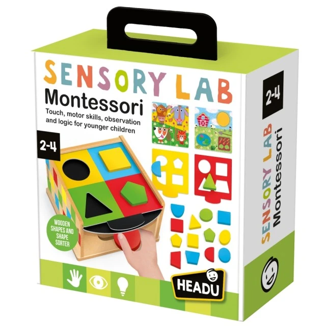 Εκπαιδευτικό σετ, Headu, Montessori, Αισθητηριακό εργαστήριο
