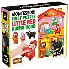 Εκπαιδευτικό παζλ, Headu, Montessori, Το πρώτο μου παζλ, Η Κοκκινοσκουφίτσα
