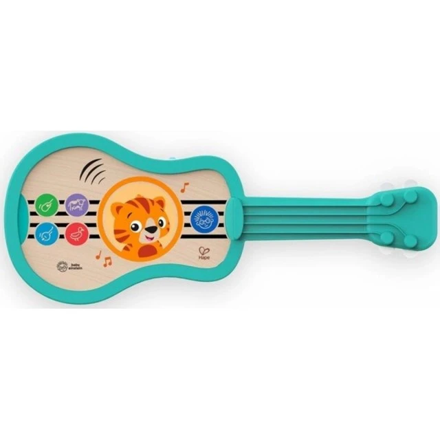 Μουσικό παιχνίδι, Baby Einstein, Wooden Touch Ukulele, 43,18 x 17,78 x 5,08 cm