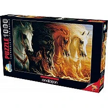 Οι Τέσσερις Ιππείς της Αποκάλυψης - παζλ 1000 κομμάτια