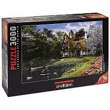 Σπίτι δίπλα στη λίμνη - παζλ 3000 κομμάτια