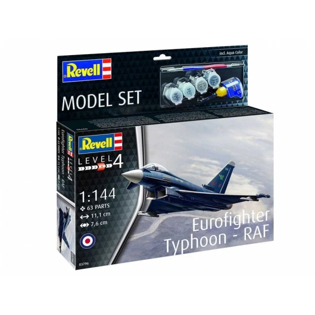 Κιτ συναρμολόγησης Eurofighter Typhoon RAF, 63 εξαρτήματα