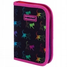 Σχολική κασετίνα Head, Rainbow Kitty, 20x14x3.5 εκ.