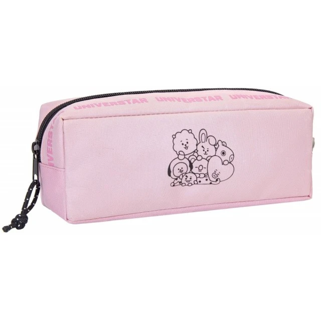 Σχολική κασετίνα Kstationery BT21 Λάτρεις της μουσικής 22x8.5x5.5 cm