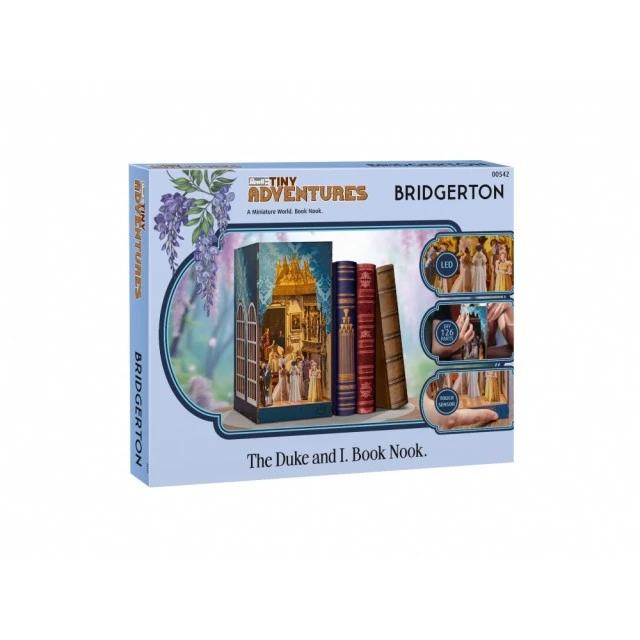 Μοντέλο συναρμολόγησης με φως LED, Revell, Bridgerton, The Duke and Me, Small Worlds για συναρμολόγηση, 126 τεμάχια