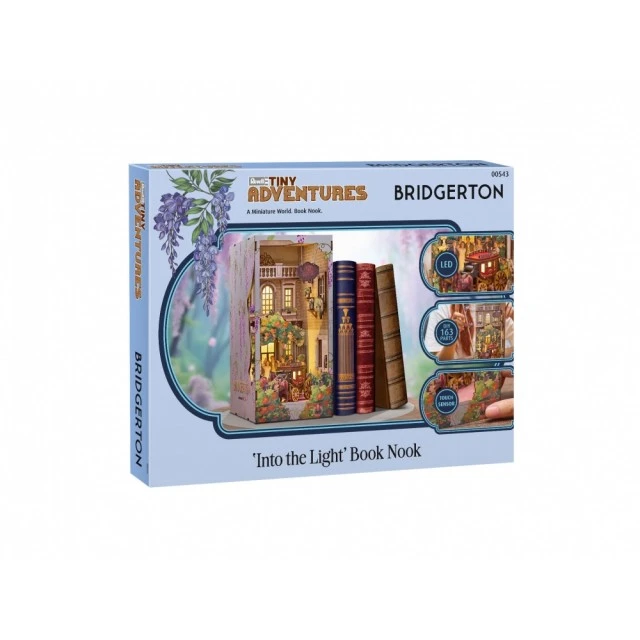 Μοντέλο συναρμολόγησης με φως LED, Revell, Bridgerton, Προς το φως, Μικροί κόσμοι για συναρμολόγηση, 163 μέρη