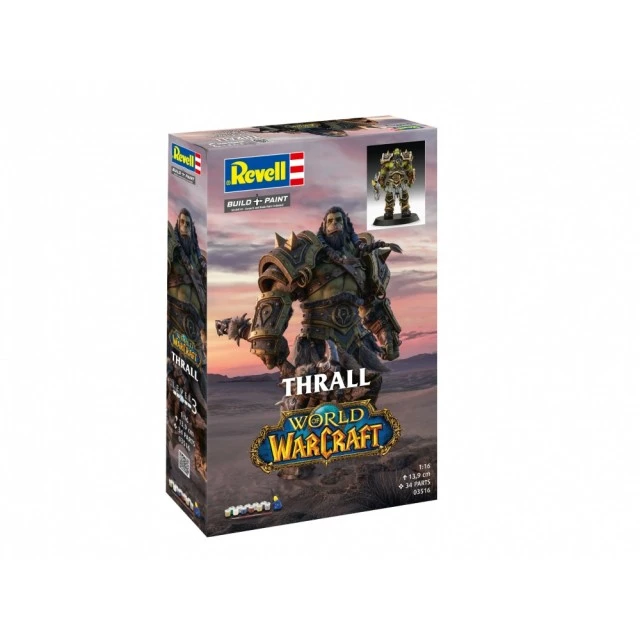 Μοντέλο συναρμολόγησης, Revell, World of Warcraft, Σετ δώρου The Orc Thrall, 60 τεμάχια