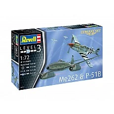 Αεροσκάφος Messerschmitt Me262 & P-51B - Συναρμολογημένο μοντέλο