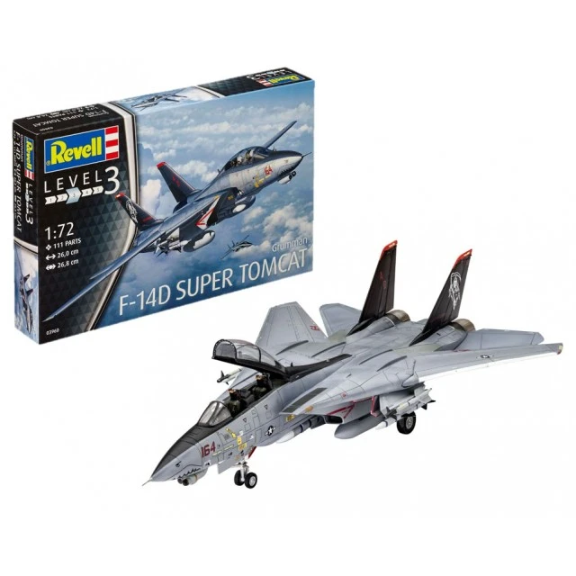 Super Tomcat F-14D μοντέλο προς συναρμολόγηση