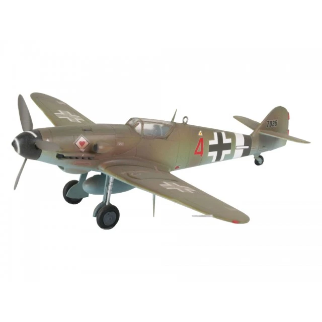 Γερμανικό μαχητικό Luftwaffe Messerschmitt Bf 109 G-10 - μοντέλο συναρμολόγησης