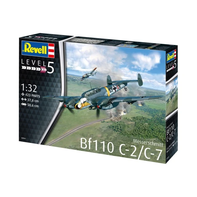 Messerschmitt Bf110 C-2/C-7 - μοντέλο για συναρμολόγηση