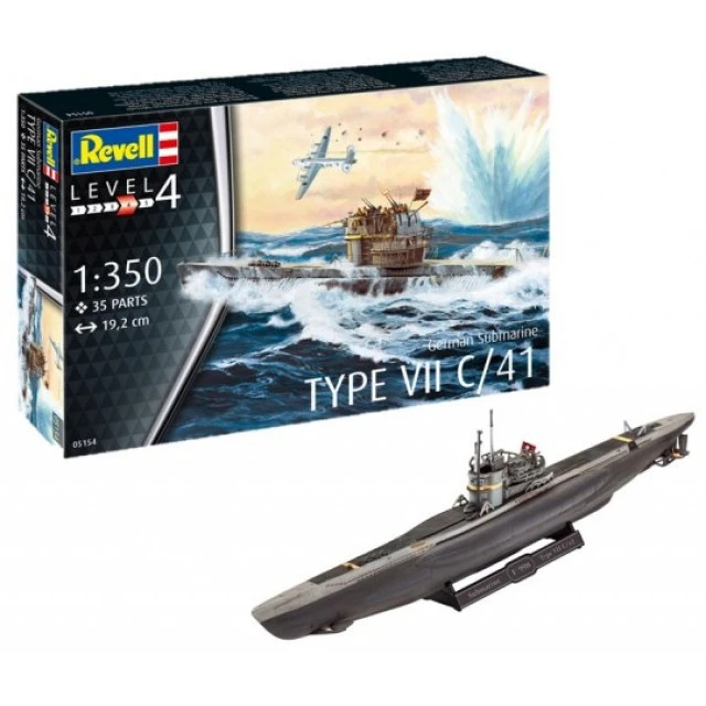 Γερμανικό υποβρύχιο TYPE VII C/41 - μοντέλο συναρμολόγησης