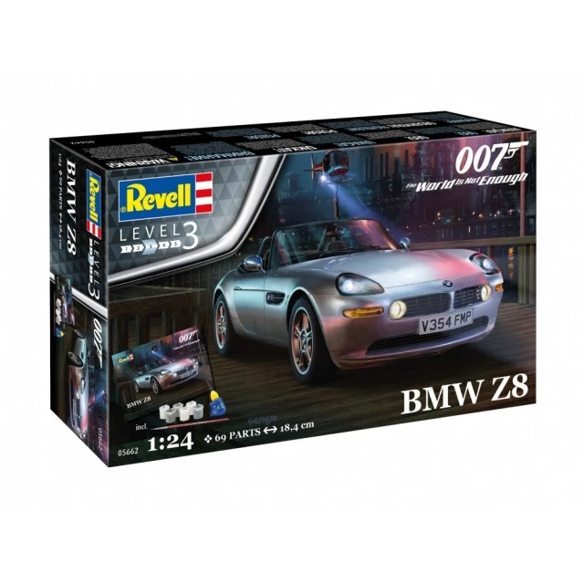 Μοντέλο συναρμολόγησης, Revell, Σετ δώρου James Bond BMW Z8, 69 τεμάχια