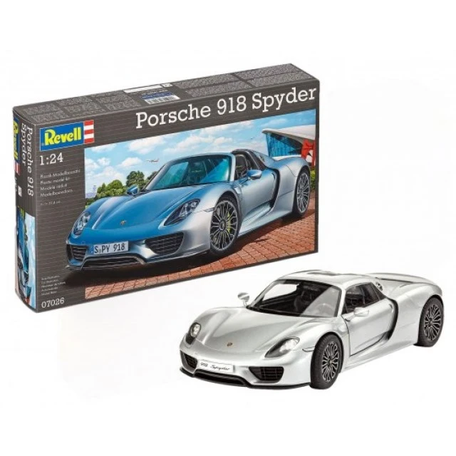 Porsche 918 Spyder - συναρμολογούμενο μοντέλο