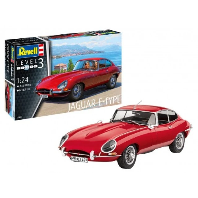 Αυτοκίνητο Jaguar E-Type coupe - μοντέλο συναρμολόγησης