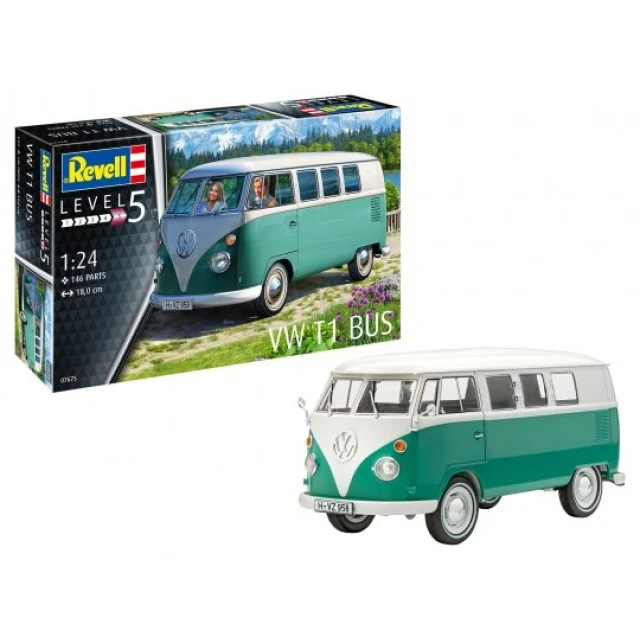 Λεωφορείο VW T1 Samba - συναρμολογημένο μοντέλο