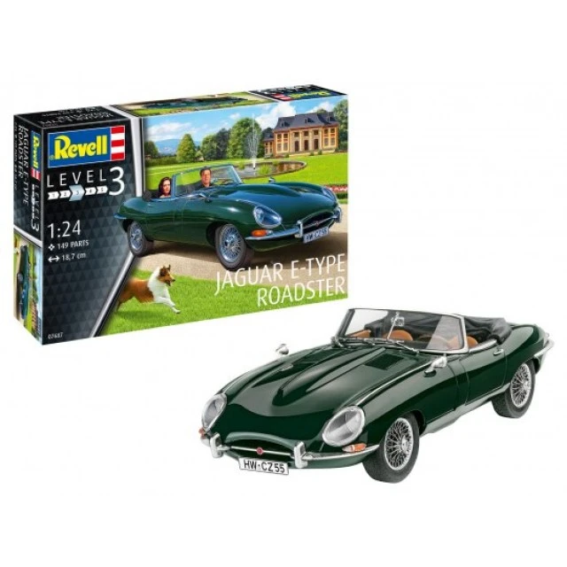 Αυτοκίνητο Jaguar E-Type Roadster - μοντέλο συναρμολόγησης