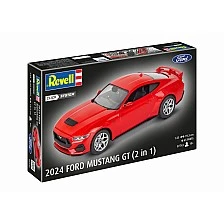 Μοντέλο συναρμολόγησης, Revell, Αυτοκίνητο 2024 Ford Mustang GT, Σύστημα κλικ, 60 ανταλλακτικά