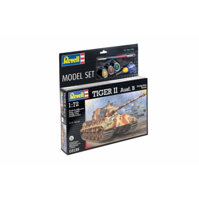Μοντέλο συναρμολόγησης, Revell, άρμα μάχης Tiger II Ausf. B, 144 μέρη
