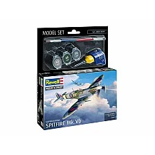 Μοντέλο συναρμολόγησης, Revell, Αεροπλάνο, Supermarine Spitfire Mk.Vb, 42 μέρη