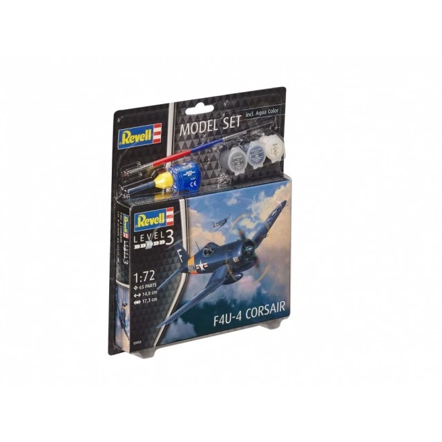 Μοντέλο συναρμολόγησης, Revell, αεροσκάφος F4U-4 Corsair, 65 ανταλλακτικά