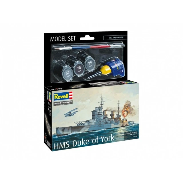 Μοντέλο συναρμολόγησης, Revell, Θωρηκτό MS Duke of York, 45 τεμάχια