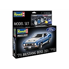 Μοντέλο συναρμολόγησης, Revell, Ford Mustang Boss 351′71, 129 ανταλλακτικά