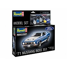 Μοντέλο συναρμολόγησης, Revell, Ford Mustang Boss 351′71, 129 ανταλλακτικά